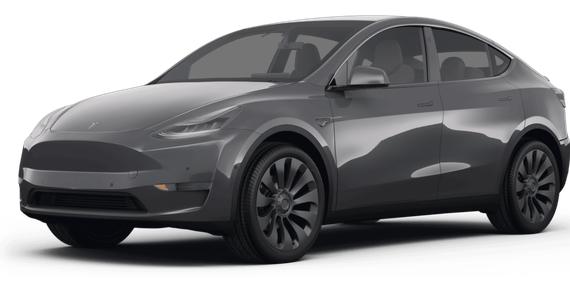 TESLA MODEL Y 2022 7SAYGDEF8NF411385 image